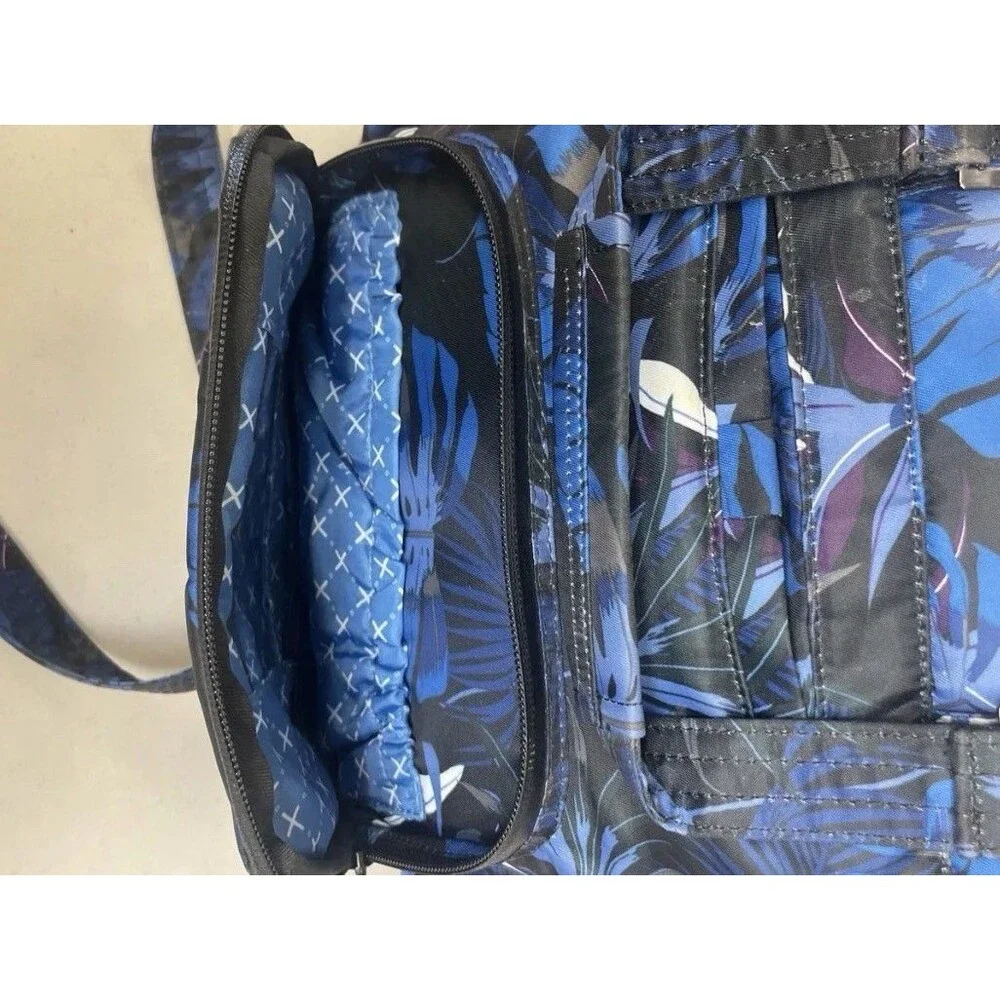 lug Camper Crossbody Bag & Canter Convertible Tote/Backpack Botanical Travel Set